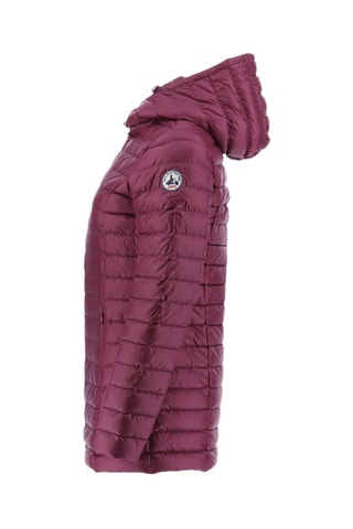 Doudoune mi-longue Nour - Aubergine