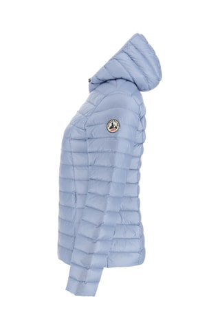 Doudoune légère à capuche Cloe - Bleu marine et beach