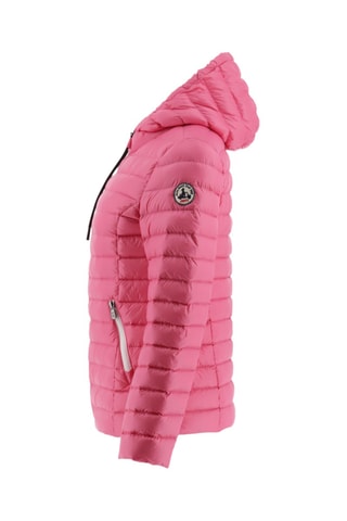 Doudoune légère à capuche Melanie - Framboise
