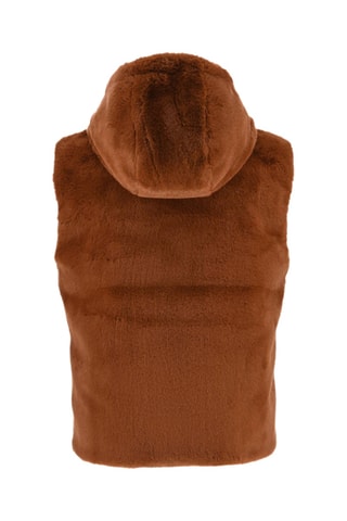 Doudoune sans manches réversible Grand Froid Daria - Caramel