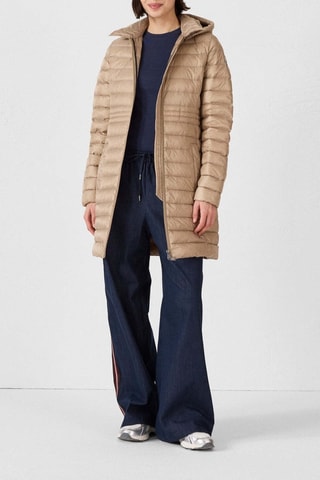 Doudoune longue à capuche Vero 2.0 - Beige