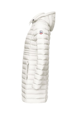 Doudoune longue à capuche Vero 2.0 - Blanc