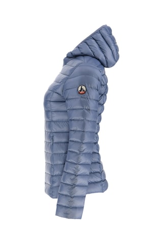 Doudoune légère à capuche Cloe - Bleu délavé