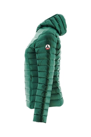 Doudoune légère à capuche Cloe - Vert foncé