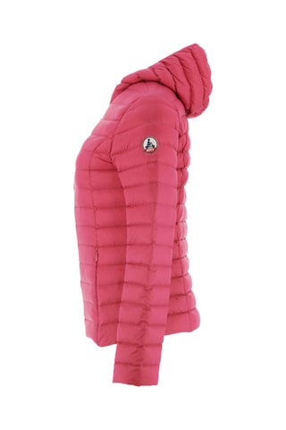 Doudoune légère à capuche Cloe - Rose cerise