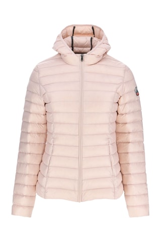 Doudoune légère à capuche Cloe - Rose pâle