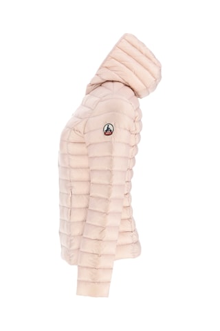 Doudoune légère à capuche Cloe - Rose pâle