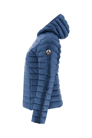Doudoune légère à capuche Cloe - Bleu jean