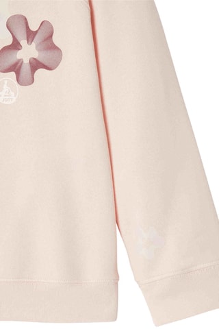 Sweat en coton biologique Medina Bohemian - Rose doux