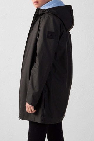 Parka mi-longue légère Erika - Noir