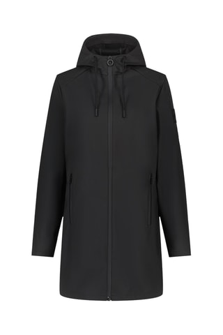Parka mi-longue légère Erika - Noir