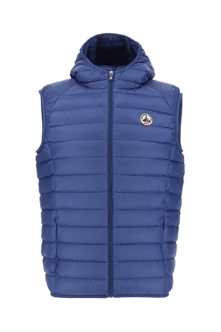 Doudoune à capuche sans manches Pat - Denim foncé