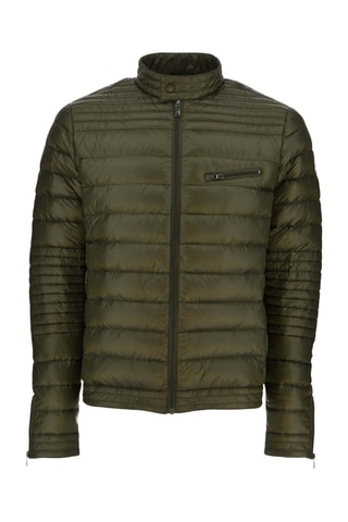 Doudoune coupe motard David - Army
