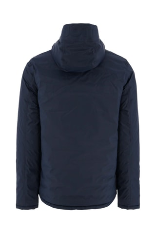 Doudoune réversible à capuche Bergen - Bleu marine et rouge