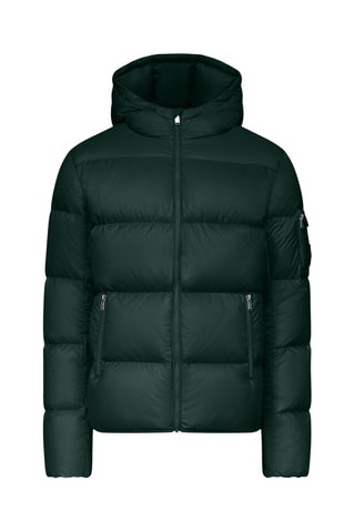 Doudoune à capuche Grand Froid Java - Forêt profonde
