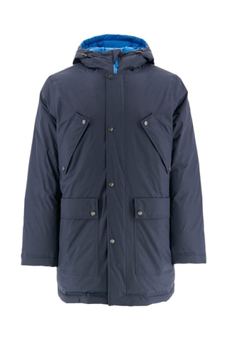 Parka réversible à capuche Grand Froid Hamilton - Bleu marine et denim clair