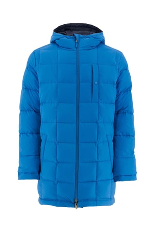 Parka réversible à capuche Grand Froid Hamilton - Bleu marine et denim clair