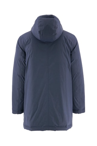 Parka réversible à capuche Grand Froid Hamilton - Bleu marine et denim clair