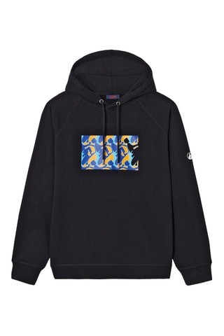 Sweat en coton biologique Bispo Bispo Monogram - Noir