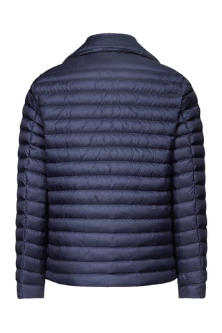Doudoune blazer à plastron Jean - Bleu marine