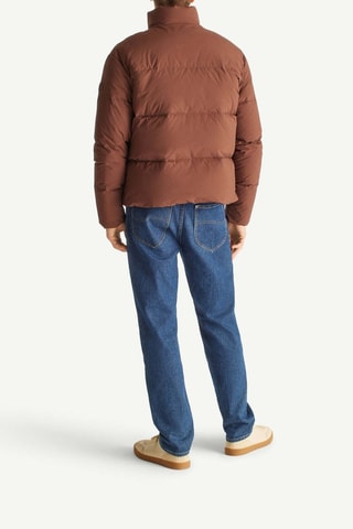 Doudoune Grand Froid esprit 'Puffer' Bengale - Chocolat noir