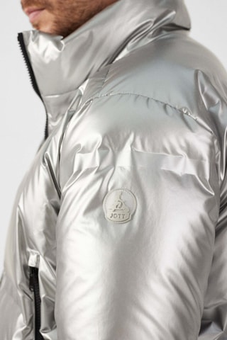 Doudoune métallique esprit 'Puffer' Holly - Argent