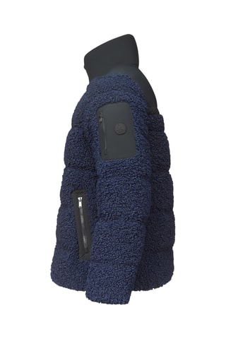 Doudoune en sherpa Grand Froid Matheo - Bleu marine