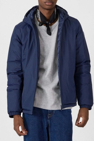 Doudoune réversible à capuche Bergen - Bleu marine