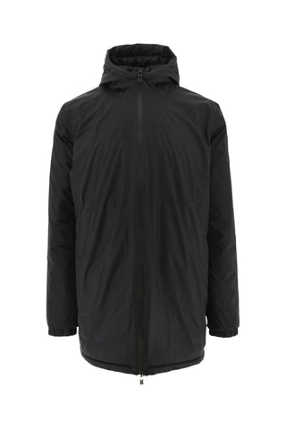 Doudoune longue réversible à capuche Amsterdam - Noir