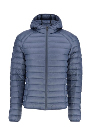 Doudoune légère à capuche Nico - Bleu délavé