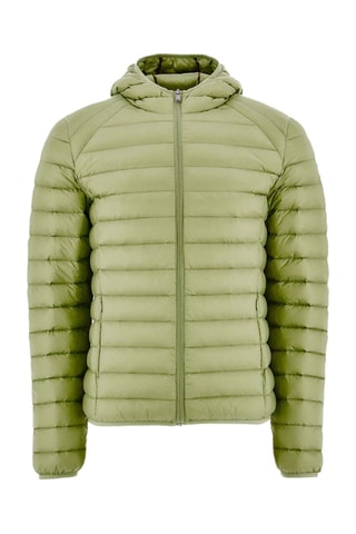 Doudoune légère à capuche Nico - Vert lichen