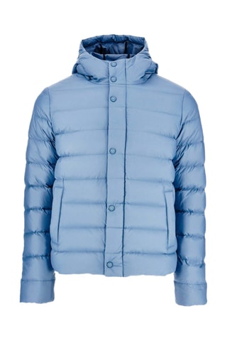 Doudoune à capuche Jorge - Bleu délavé