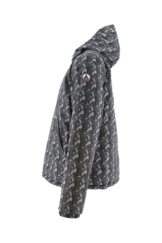 Doudoune réversible à capuche Bergen Monogram - Anthracite
