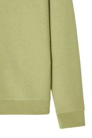 Sweat en coton biologique Braga - Vert lichen