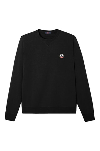 Sweat en coton biologique Braga - Noir