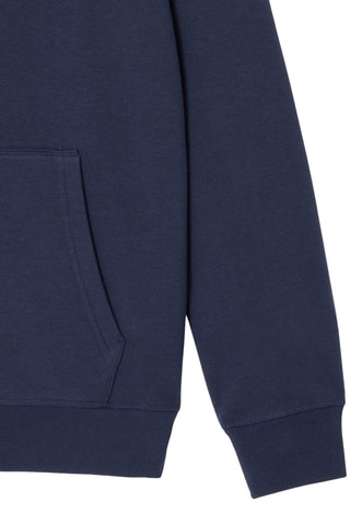 Sweat à capuche en coton biologique Mexico - Bleu marine