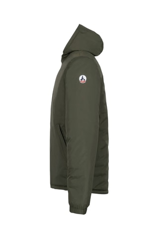 Doudoune réversible à capuche Bergen 2.0 - Army et beige