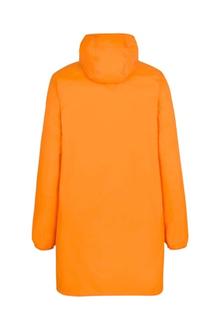 Imperméable long à capuche Oban - Mandarine