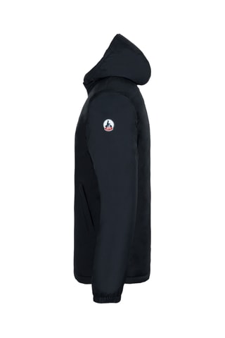 Doudoune ultralégère réversibles réversible Chicago 2.0 - Noir et bleu jean