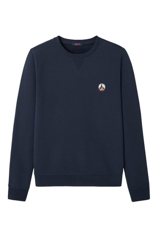 Sweat en coton biologique Braga 2.0 - Bleu marine