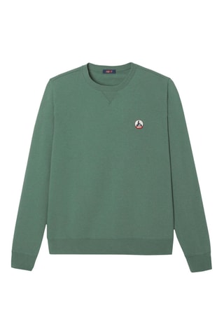 Sweat en coton biologique Braga 2.0 - Vert céladon