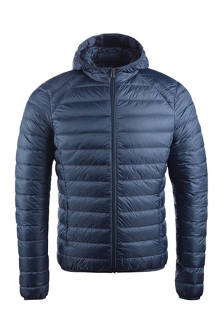 Doudoune légère à capuche Nico - Bleu jean