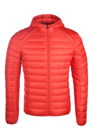 Doudoune légère à capuche Nico - Coquelicot