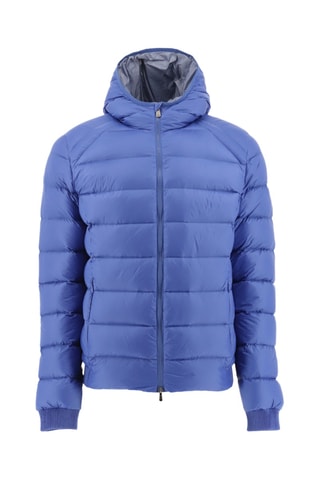 Doudoune grand froid à capuche Nat - Bleu roi
