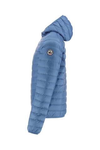 Doudoune légère à capuche Nico - Denim clair