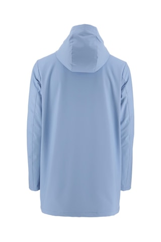 Veste longue coupe-vent stretch Mathias - Bleu marine et beach