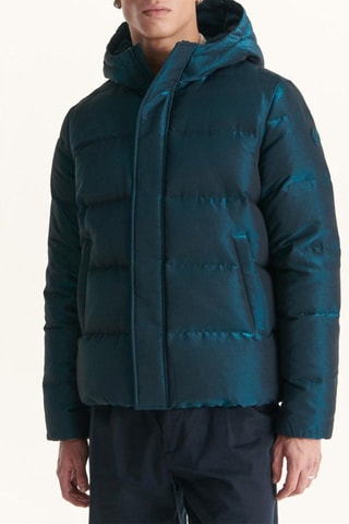 Doudoune Grand Froid Happy - Bleu Noël