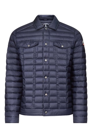 Doudoune esprit denim Elie - Bleu marine