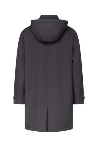 Imperméable à capuche amovible Athenes 2.0 - Noir