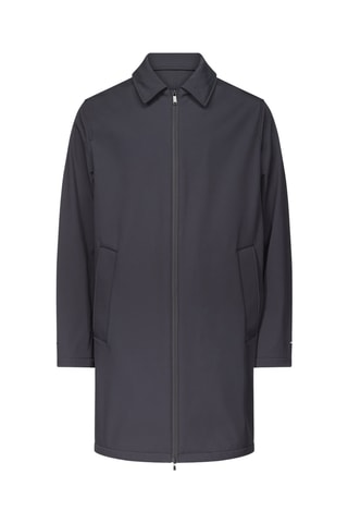 Imperméable à capuche amovible Athenes 2.0 - Noir